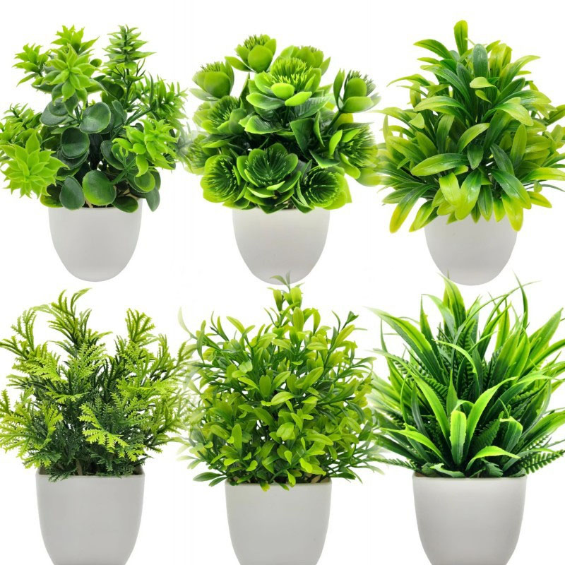 Badminton Live - Bonsaï artificiel vert fausse plante plantes