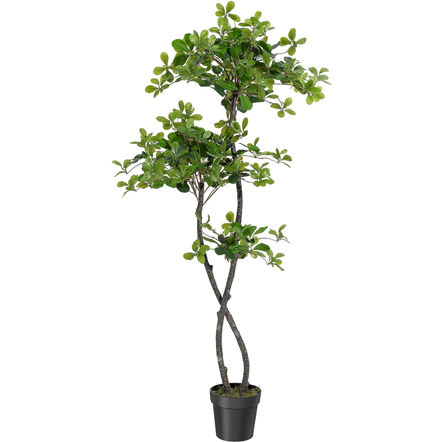 Badminton Live - Plantes artificielles d'intérieur, olivier noir artificiel