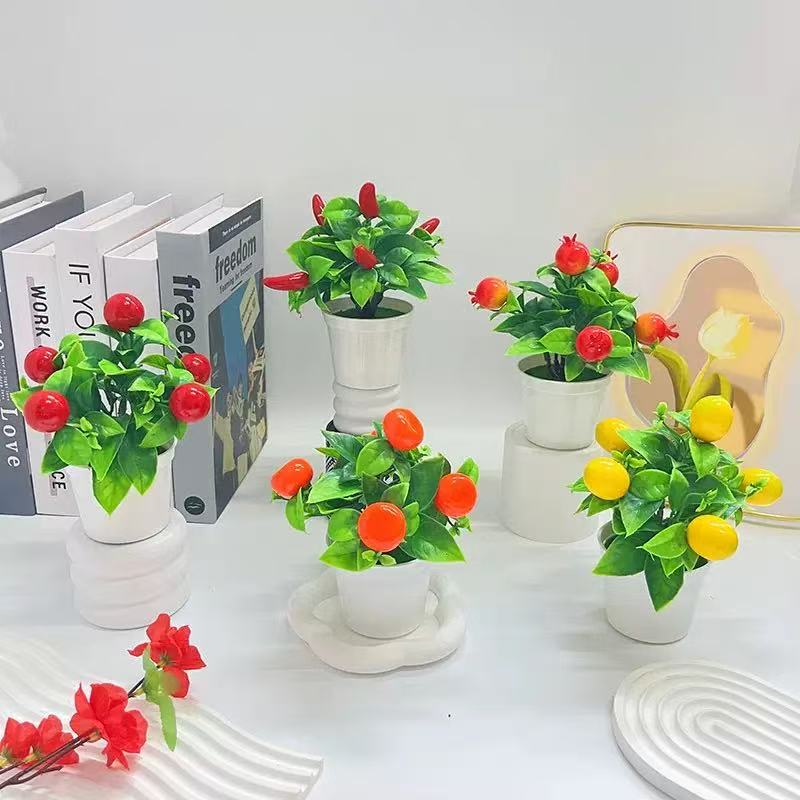 Badminton Live - Bonsaï créatif de fruits artificiels avec