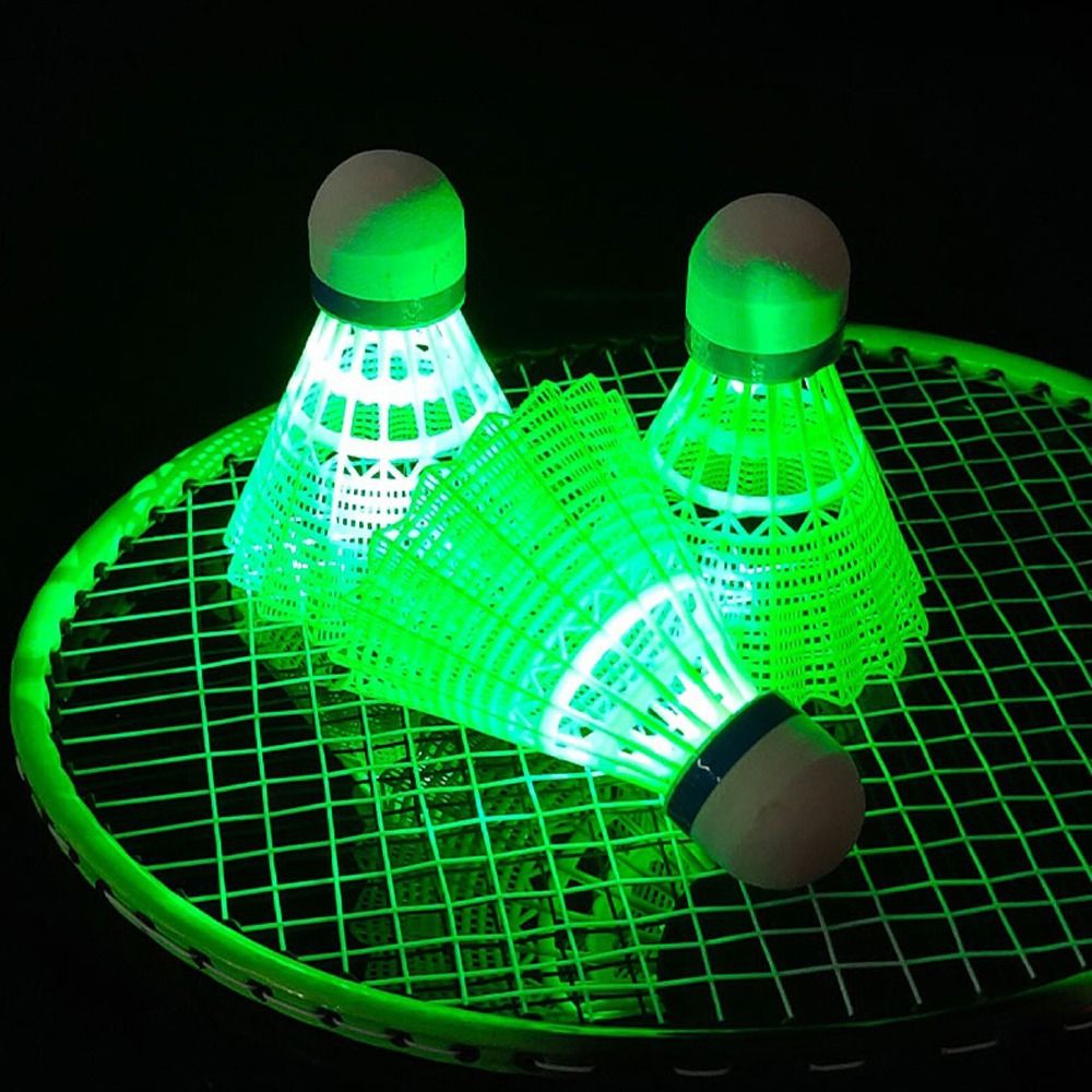 Badminton Bwf - Balles d'éclairage lumineuses de Badminton à
