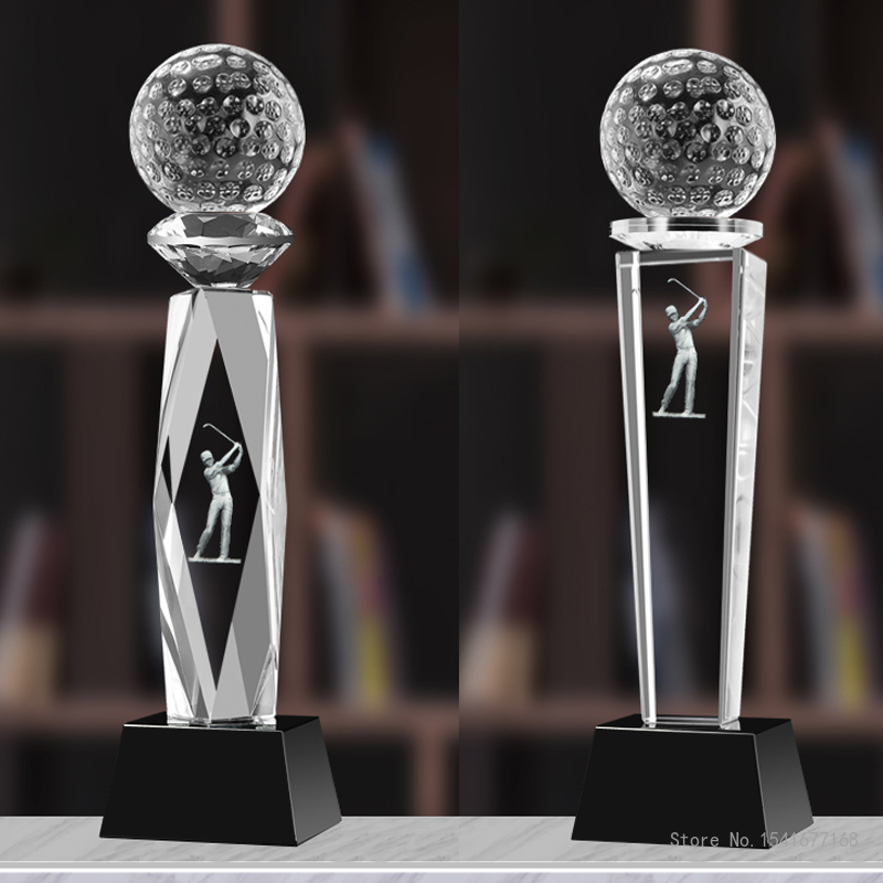 Trophée de golf en cristal per - Badminton Cup avis et prix