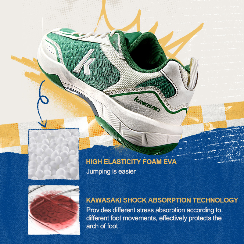 Kawasaki rétro haute élasticit - Badminton Vector avis et prix