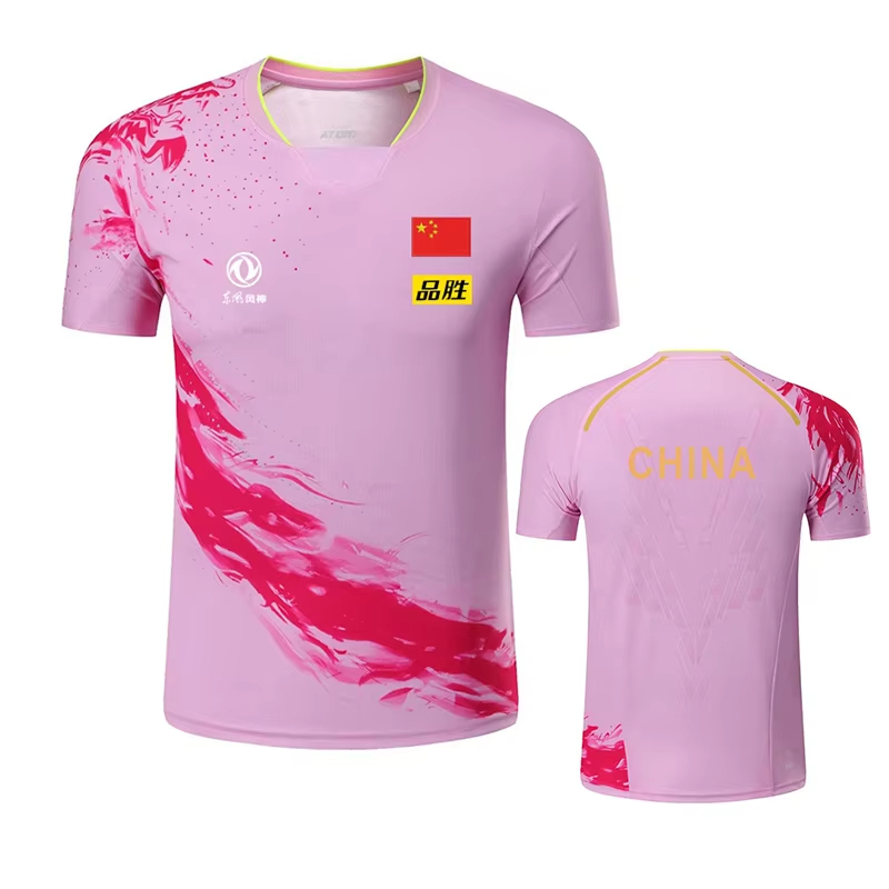 T-shirt de tennis de table imp - Badminton Vector avis et prix